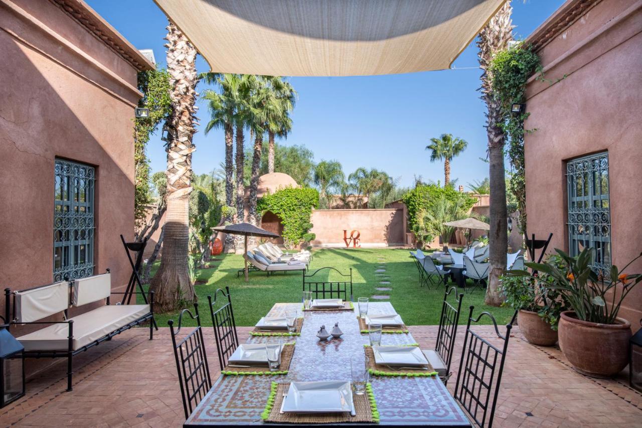 Superbe Villa Y - Calme&sureté - Piscine privée&gouvernante Marrakesh Esterno foto